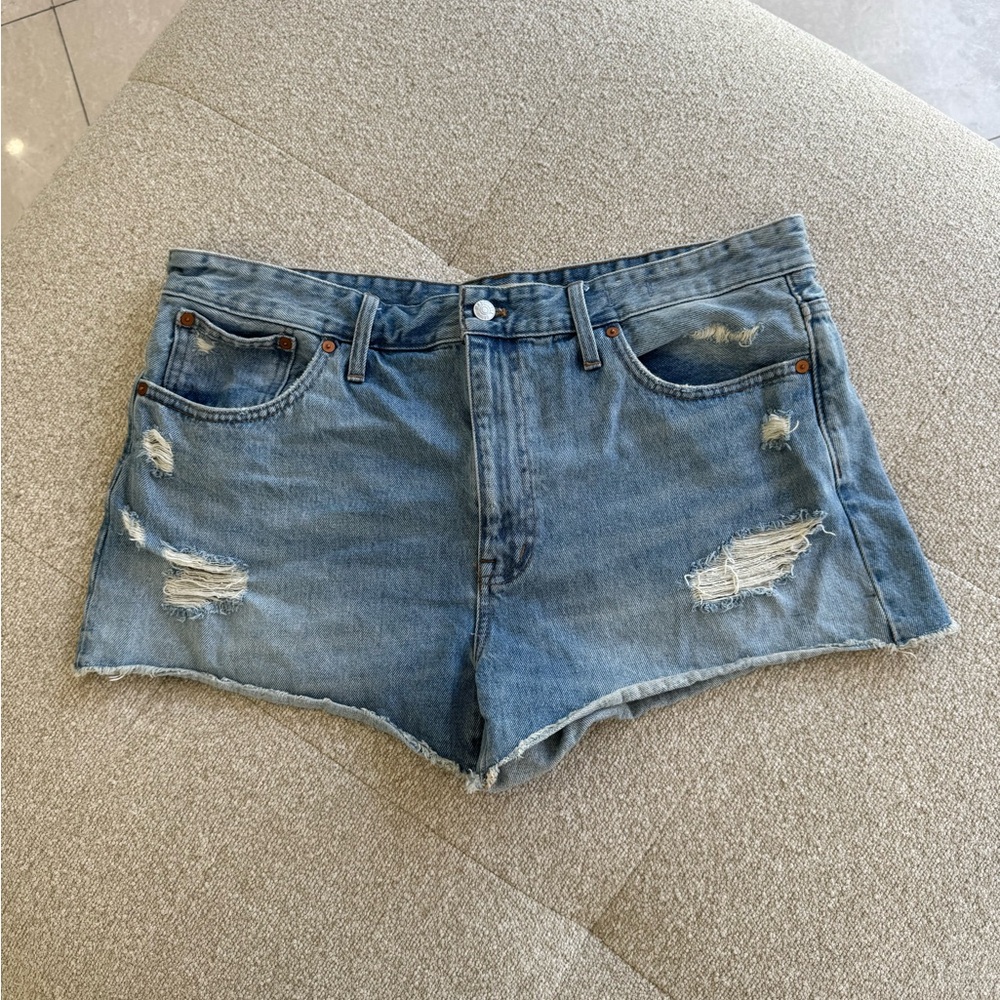 Madewell relaxed denim shorts